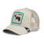 Goorin - Animal Trucker Cap - Shadow Border Collie - Beige (Scout)