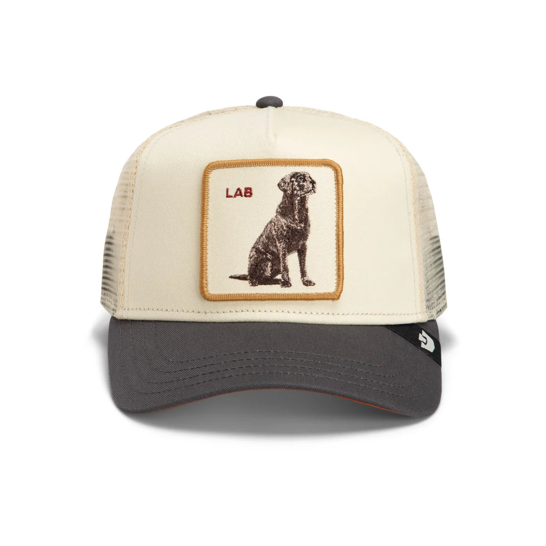 Goorin - Animal Trucker Cap - Shadow Lab - Grey & Cream (Wax)