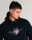GANT - Shield Hoodie - Black