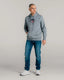 GANT - Shield Hoodie - Grey Melange