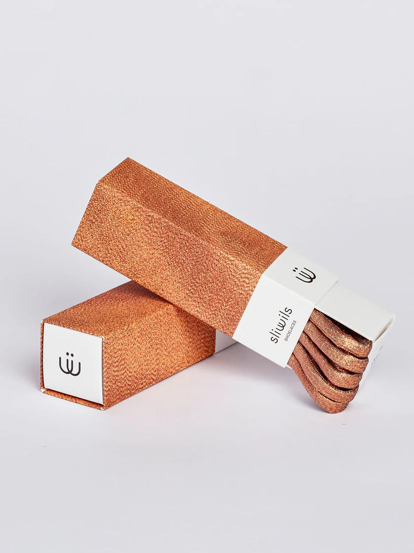 Sliwils Bright Shiny Bronze Shoelaces – Blowes Clothing