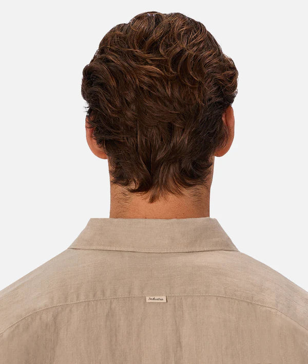 Industrie - The St Martins Long Sleeve Shirt - Fawn