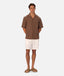 Industrie - The St Martins Short Sleeve Shirt - Macchiato