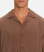 Industrie - The St Martins Short Sleeve Shirt - Macchiato