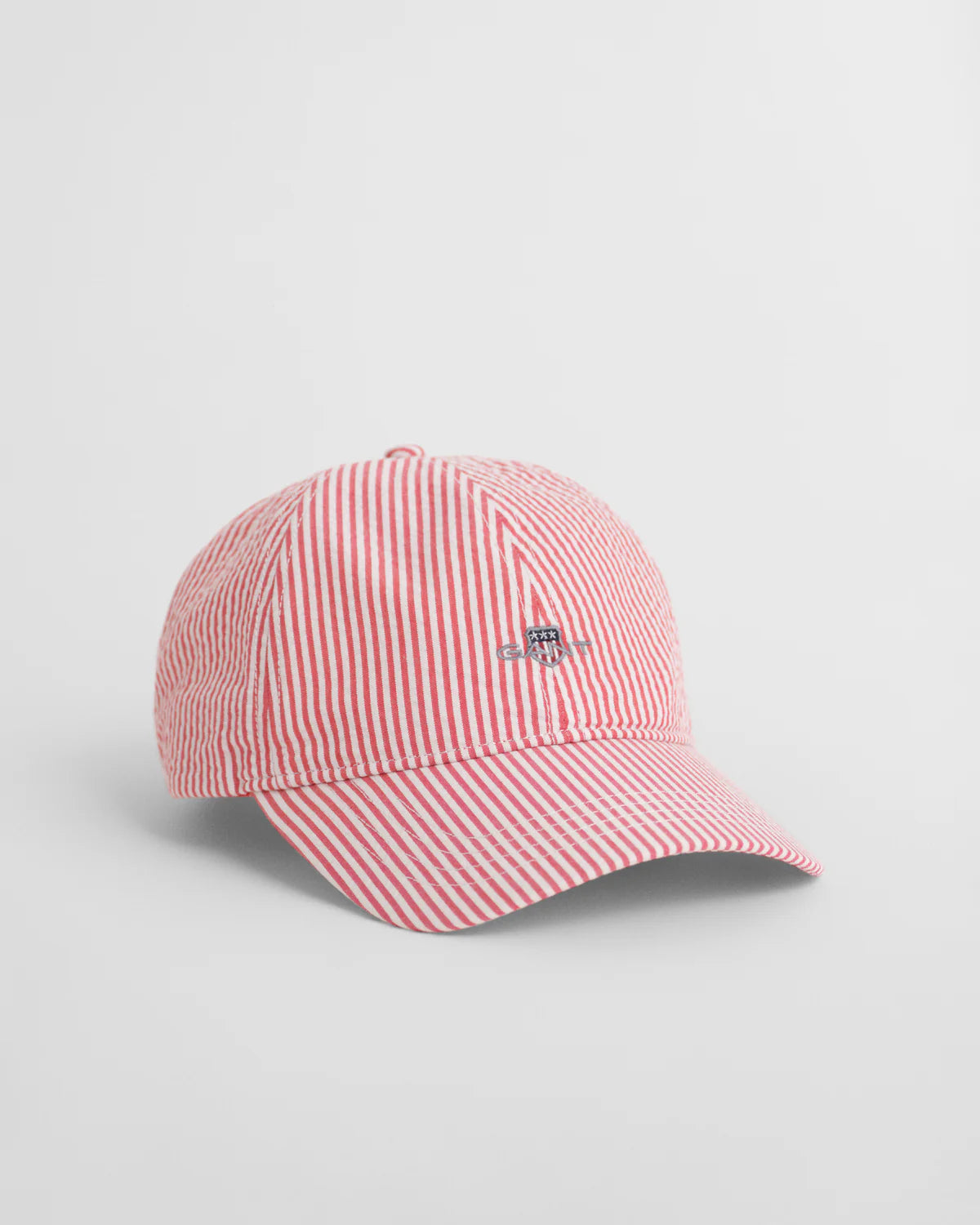 GANT - Striped Seersucker Cap - Red