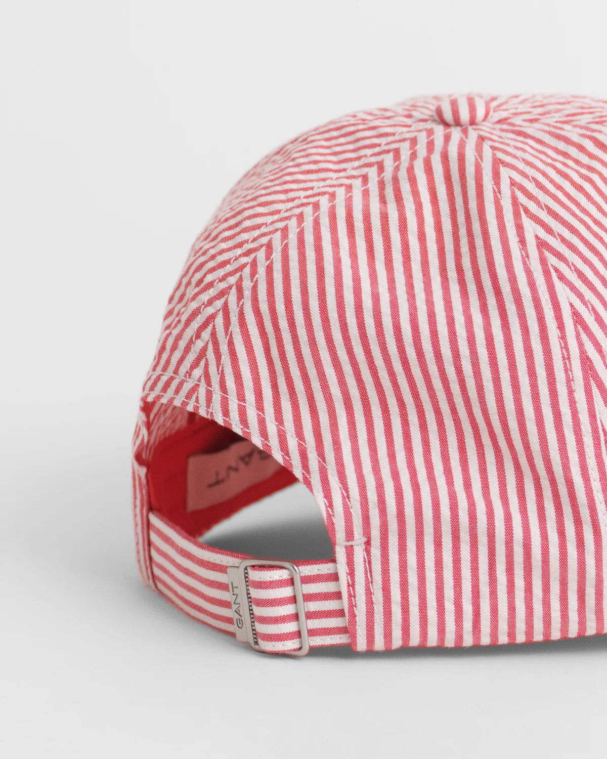 GANT - Striped Seersucker Cap - Red