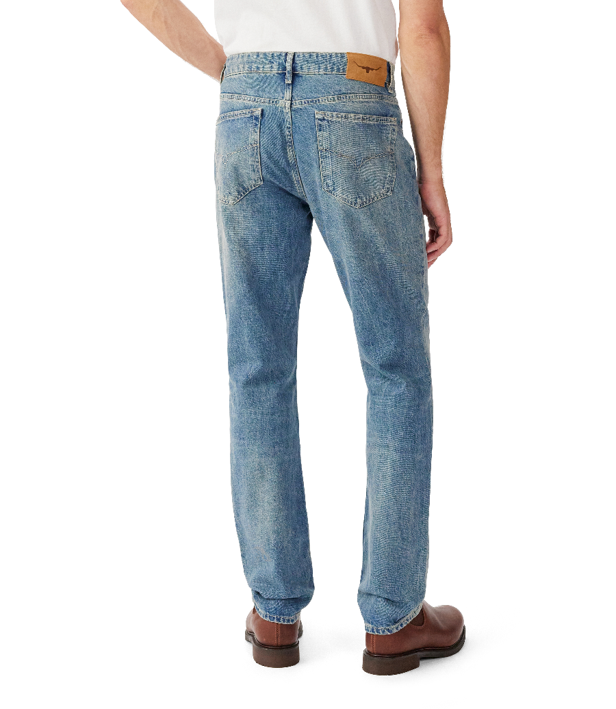 R.M.Williams - Loxton Slim Fit Jean - Roughout Indigo