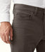 R.M.Williams - Loxton 5 Pocket Jean - Silt featuring detailed stitching and leather badge at the back pocket.