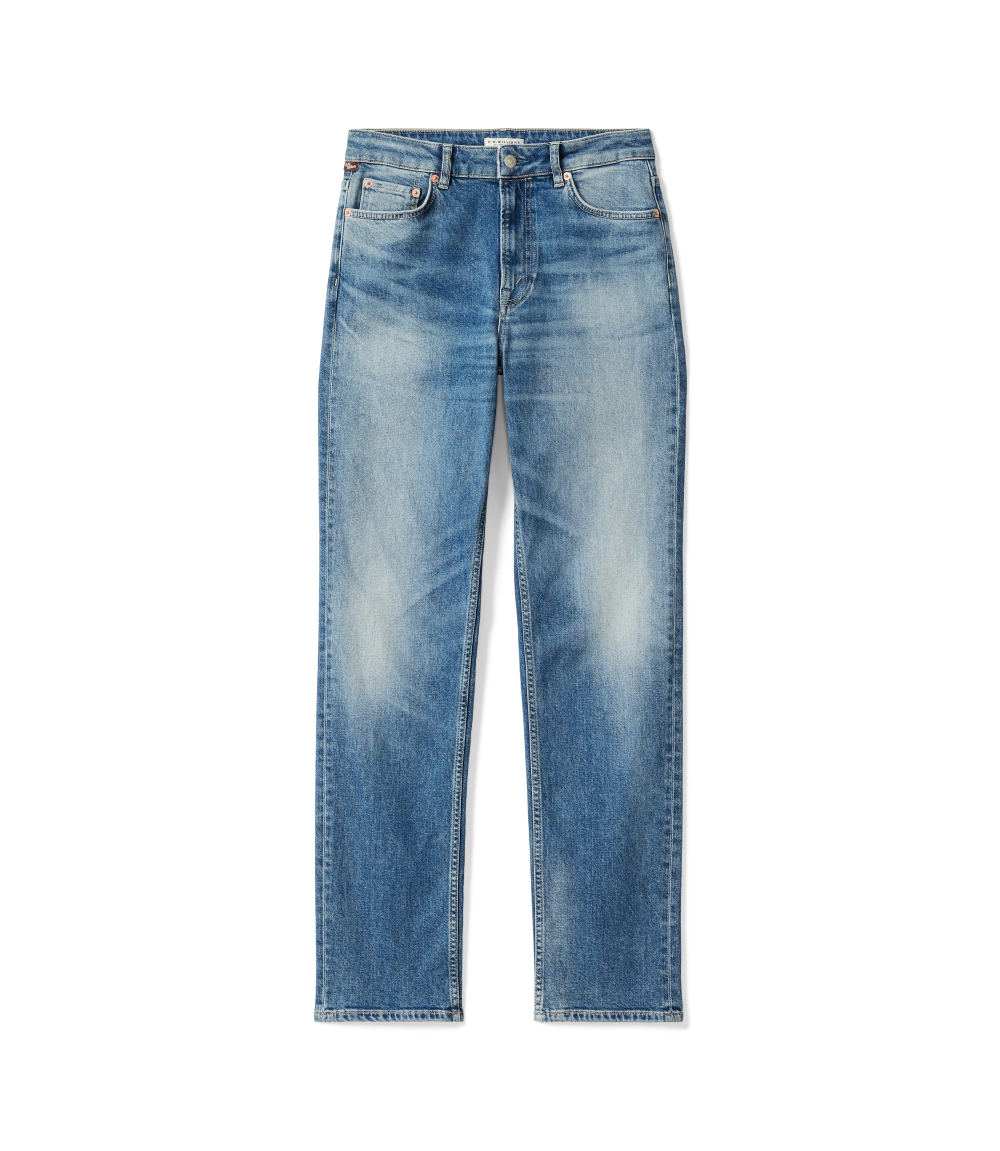 R.M.Williams - Maren Slim Straight Jean - Roughout Indigo