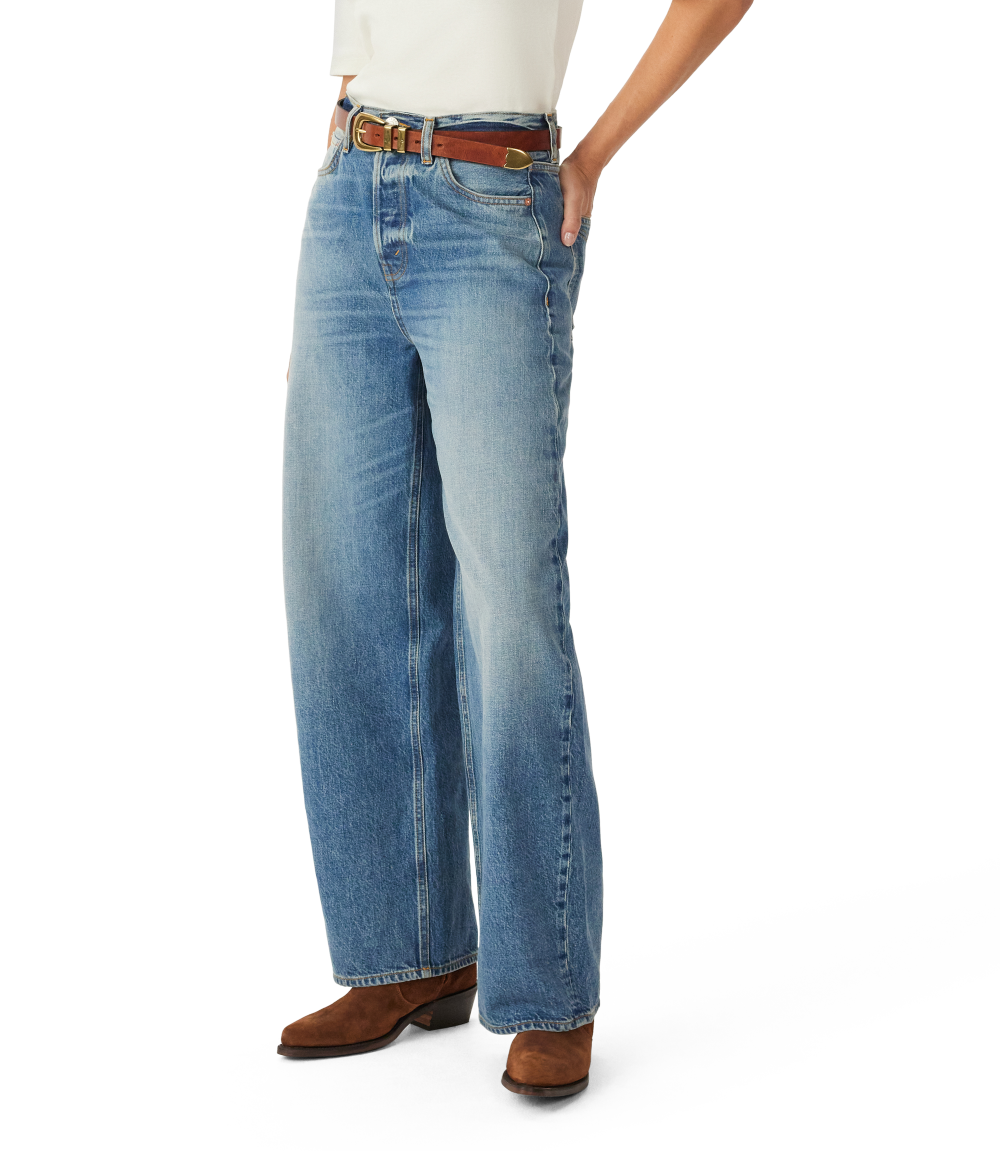 R.M.Williams - Grange Wide Leg Jean - Ranger Indigo