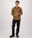 Swanndri - Taranaki Tailor Long Sleeve Shirt - Check - Espress/Cashew
