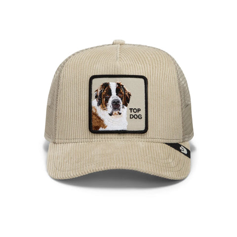 Goorin - Animal Trucker Cap - Corduroy - Top Dog - Beige/Scout