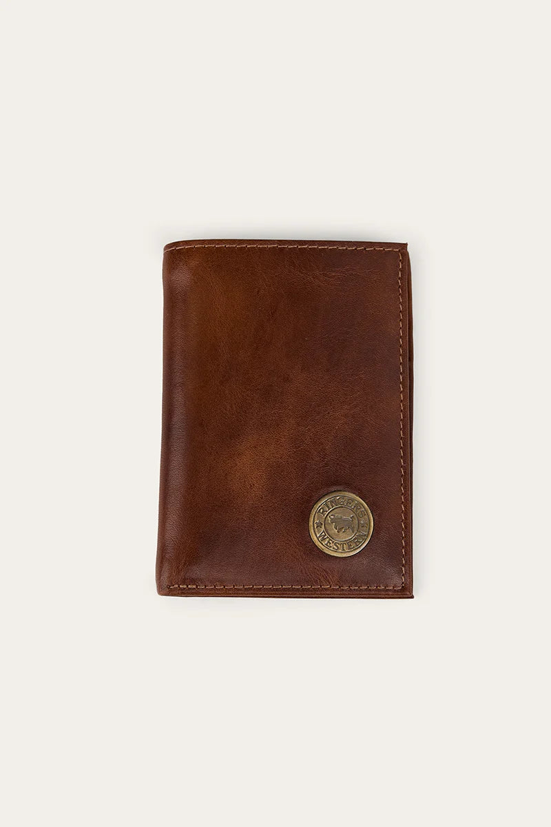 Ringers Western - Toro Vertigo Leather Wallet - Cognac