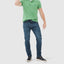 Owaka Straight Italian Denim Jean - True Blue