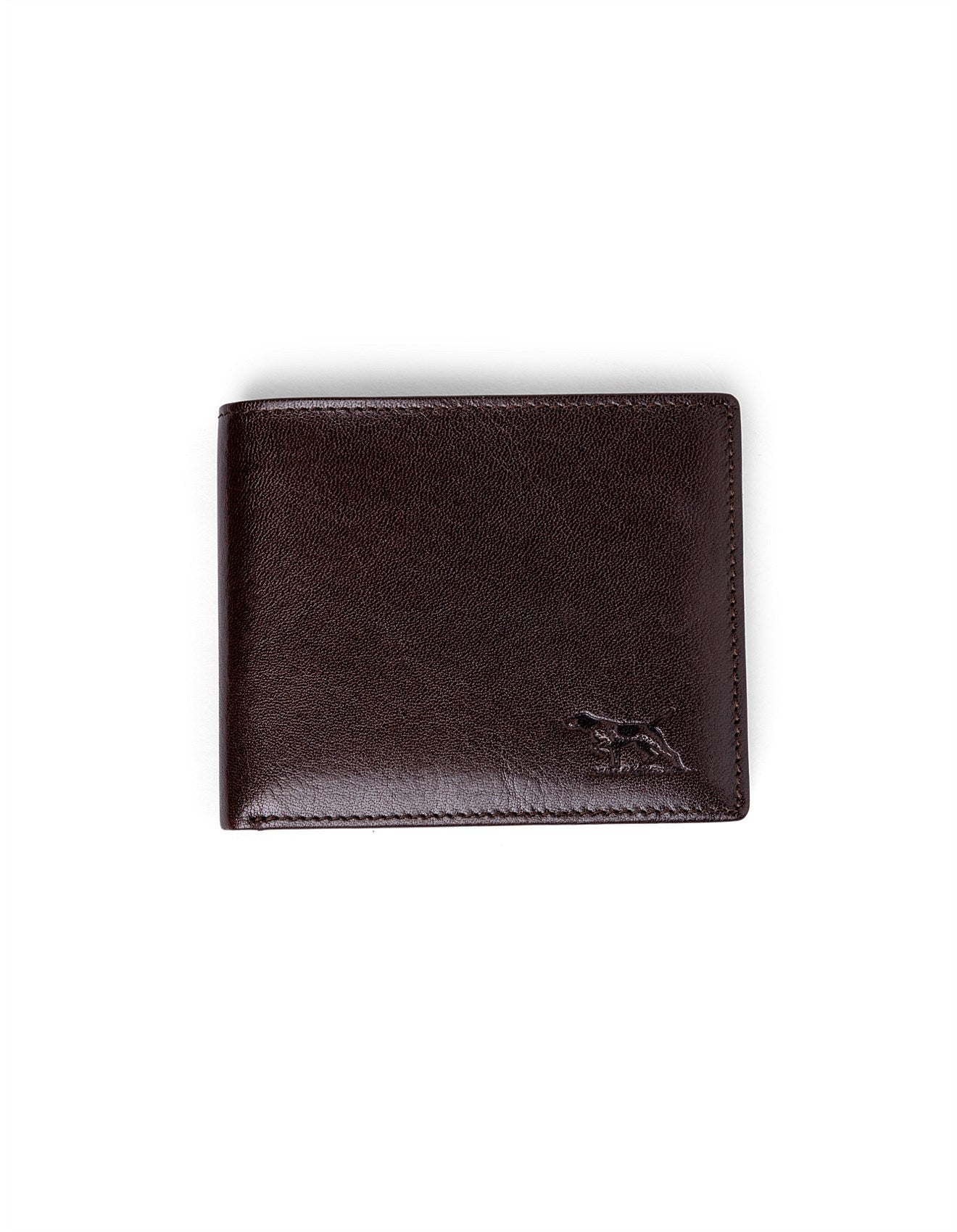 Rodd & Gunn - Wakefield Bi-Fold Wallet - Chocolate made from Italian leather with RFID protection.