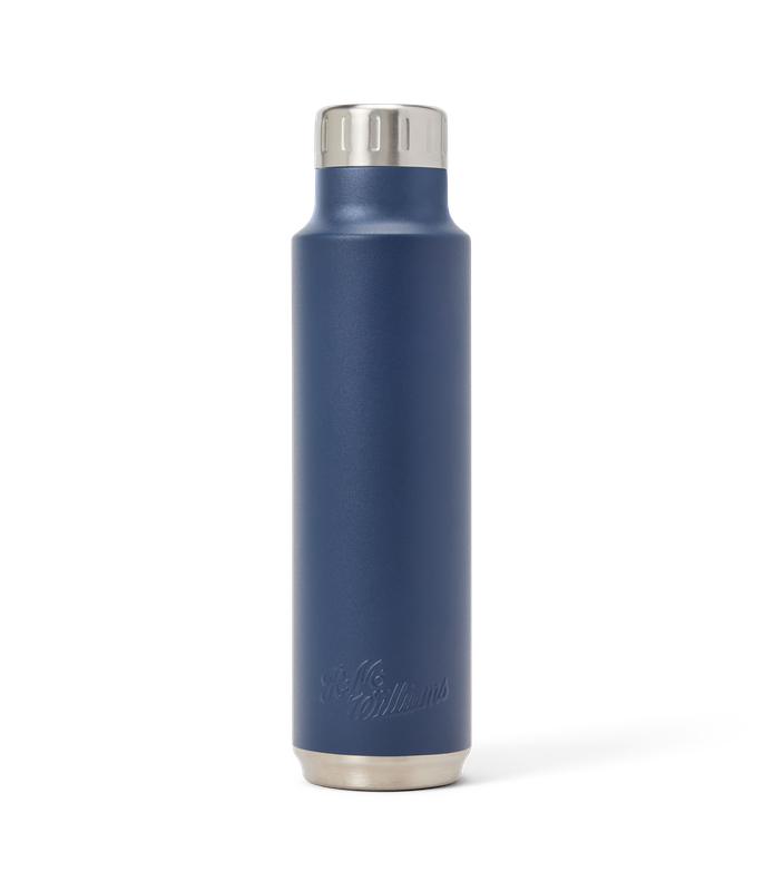 R.M.Williams - Stainless Steel 700mls Water Bottle - Vintage Navy