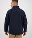 Swanndri - Weke Windproof Quarter Zip Jumper with Pockets - Navy