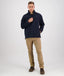 Swanndri - Weke Windproof Quarter Zip Jumper with Pockets - Navy