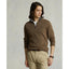 Polo Ralph Lauren - Luxury Jersey Quarter Zip Sweatshirt - Cedar Brown