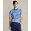Polo Ralph Lauren - Custom Slim Fit Striped Jersey T-Shirt - Pacific Royal/White