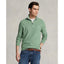Polo Ralph Lauren - Mesh-Knit Cotton Quarter-Zip Sweater - Pistachio