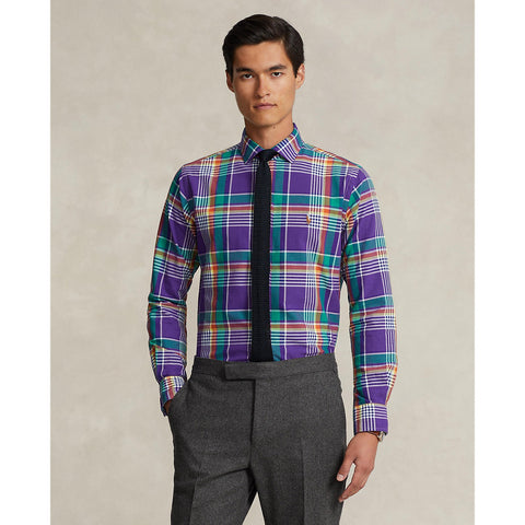 Polo Ralph Lauren - Oxford Shirt - Check - Purple, Green Multi