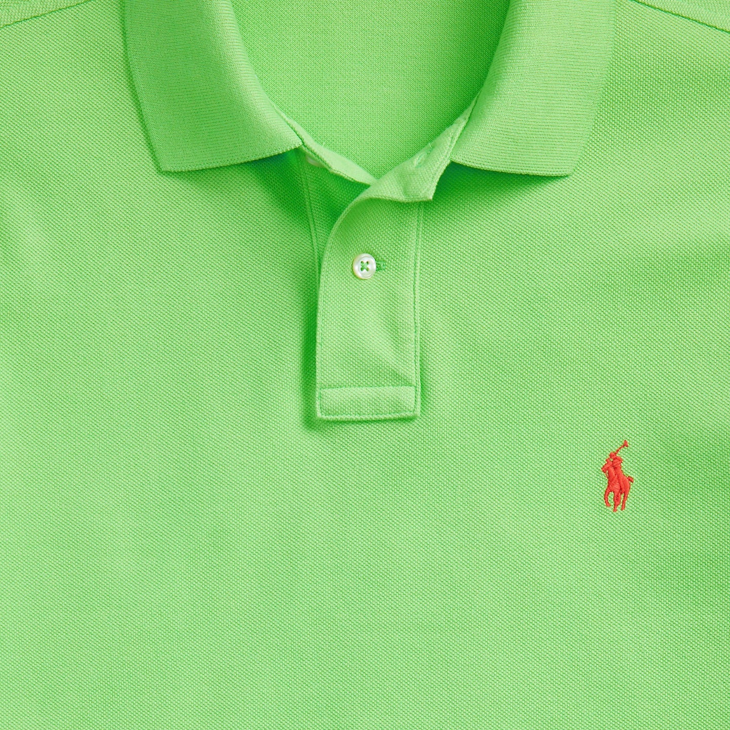 Polo Ralph Lauren - Mesh Polo Shirt - Kiwi Lime