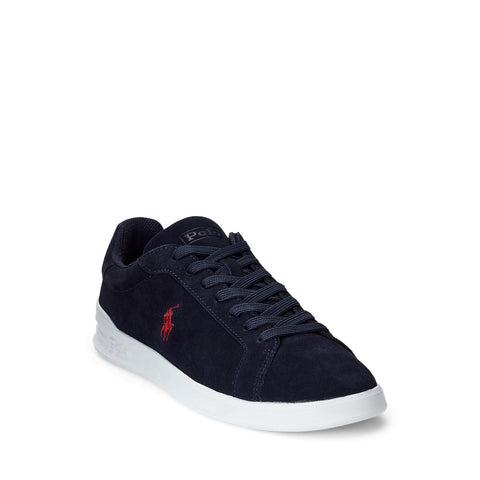 Polo Ralph Lauren - Heritage Court II Sneakers - Hunter Navy/Red