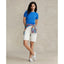 Polo Ralph Lauren Womens Cable-Knit Cotton Short-Sleeve Sweater - Colby Blue