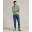 Polo Ralph Lauren - Mesh-Knit Cotton Quarter-Zip Sweater - Pistachio