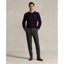 Polo Ralph Lauren - Cableknit Wool/Cashmere Crewneck Sweater - Striped - Navy & Red