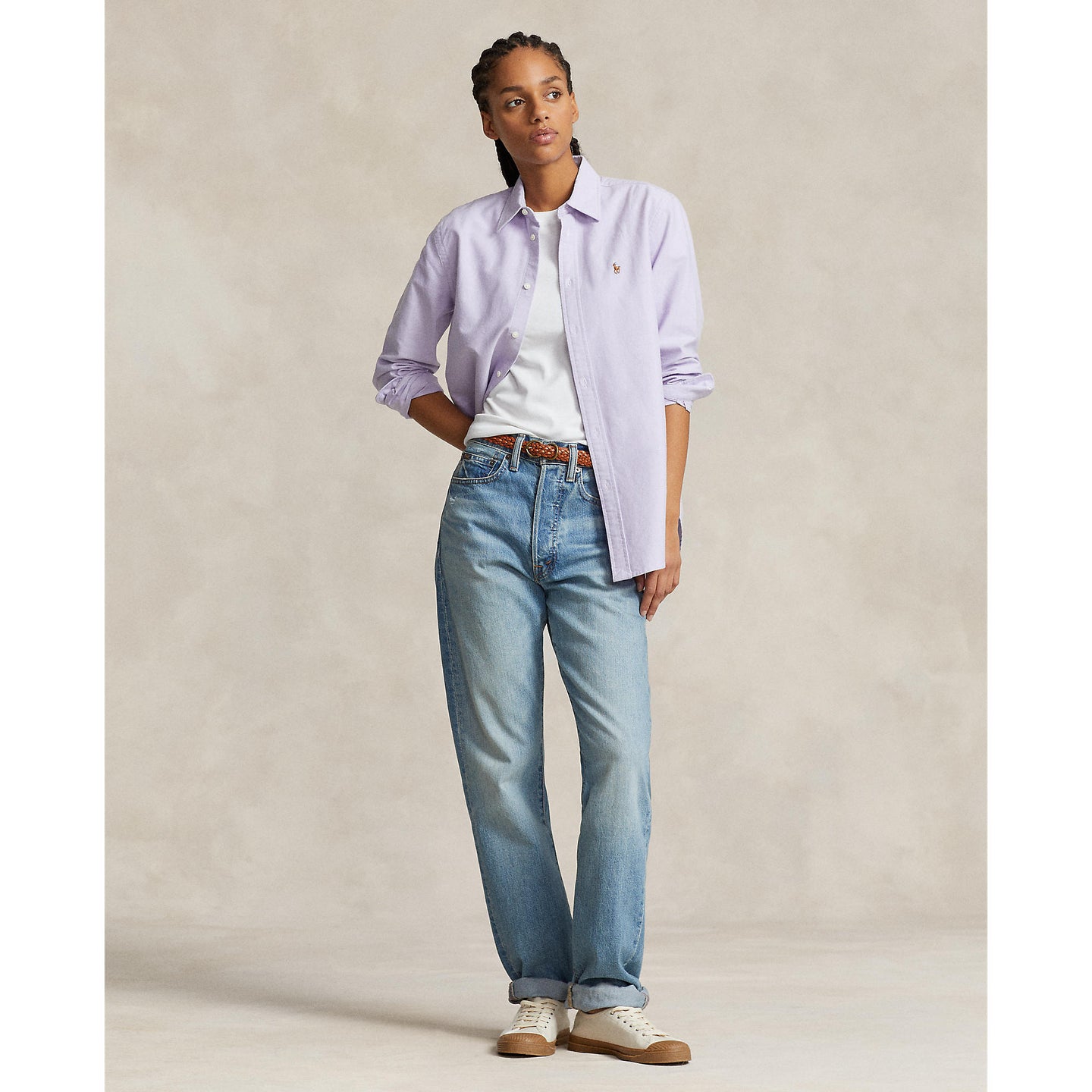 Polo Ralph Lauren - Relaxed Fit Oxford Shirt - Sky Lavender