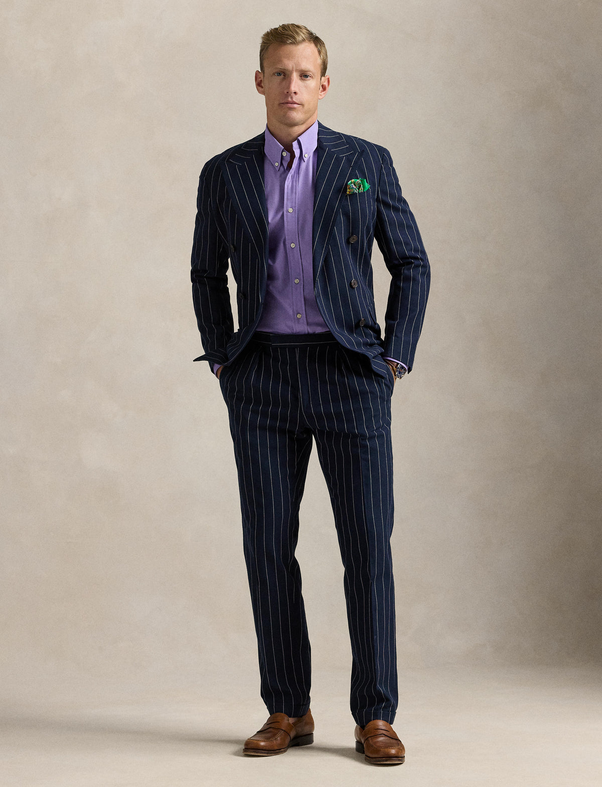 Polo Ralph Lauren - Poplin Stretch Business Shirt - Lavender