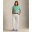 Polo Ralph Lauren - Custom Fit Jersey Crewneck T-Shirt - Stripe - Emerald & White