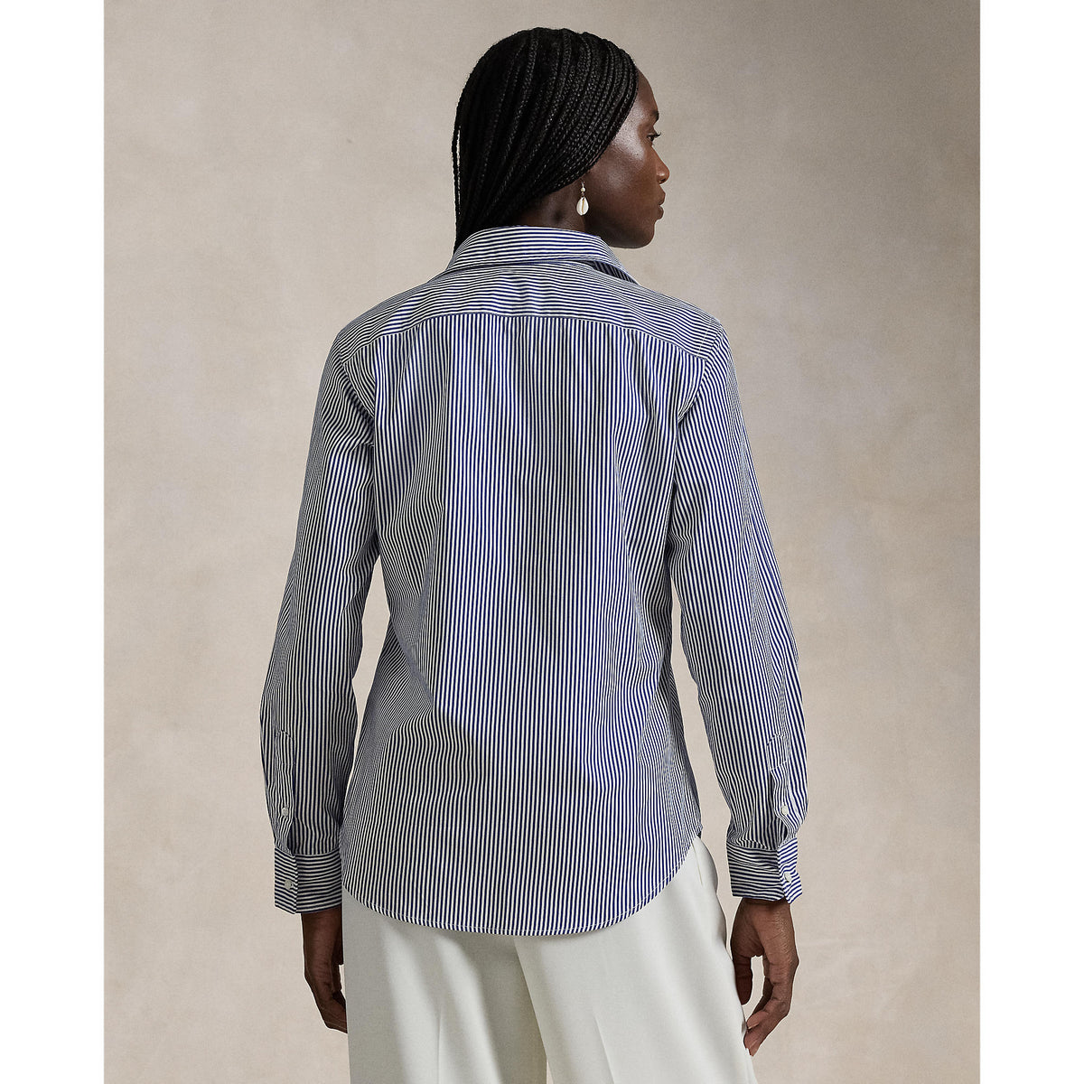 Polo Ralph Lauren - Cotton Shirt - Stripe - White & Blue