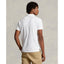 Polo Ralph Lauren Custom Slim Fit Mesh Polo - White with Navy Pony