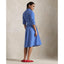 Polo Ralph Lauren - Belted Cotton Shirt Dress - Wide Stripe - Blue & White