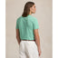 Polo Ralph Lauren - Custom Fit Jersey Crewneck T-Shirt - Stripe - Emerald & White