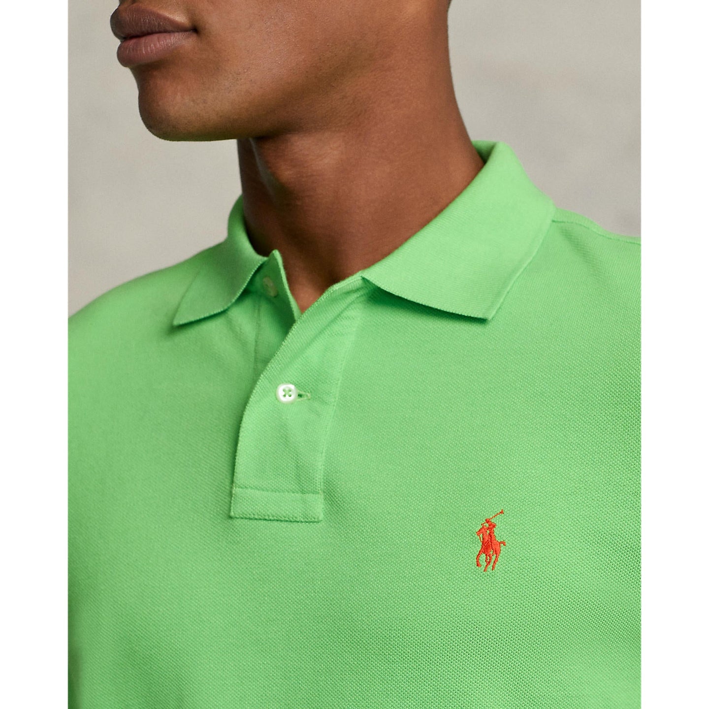 Polo Ralph Lauren - Mesh Polo Shirt - Kiwi Lime