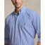 Polo Ralph Lauren - Poplin Stretch Shirt - Stripe - Big & Tall Sizes - Blue & White