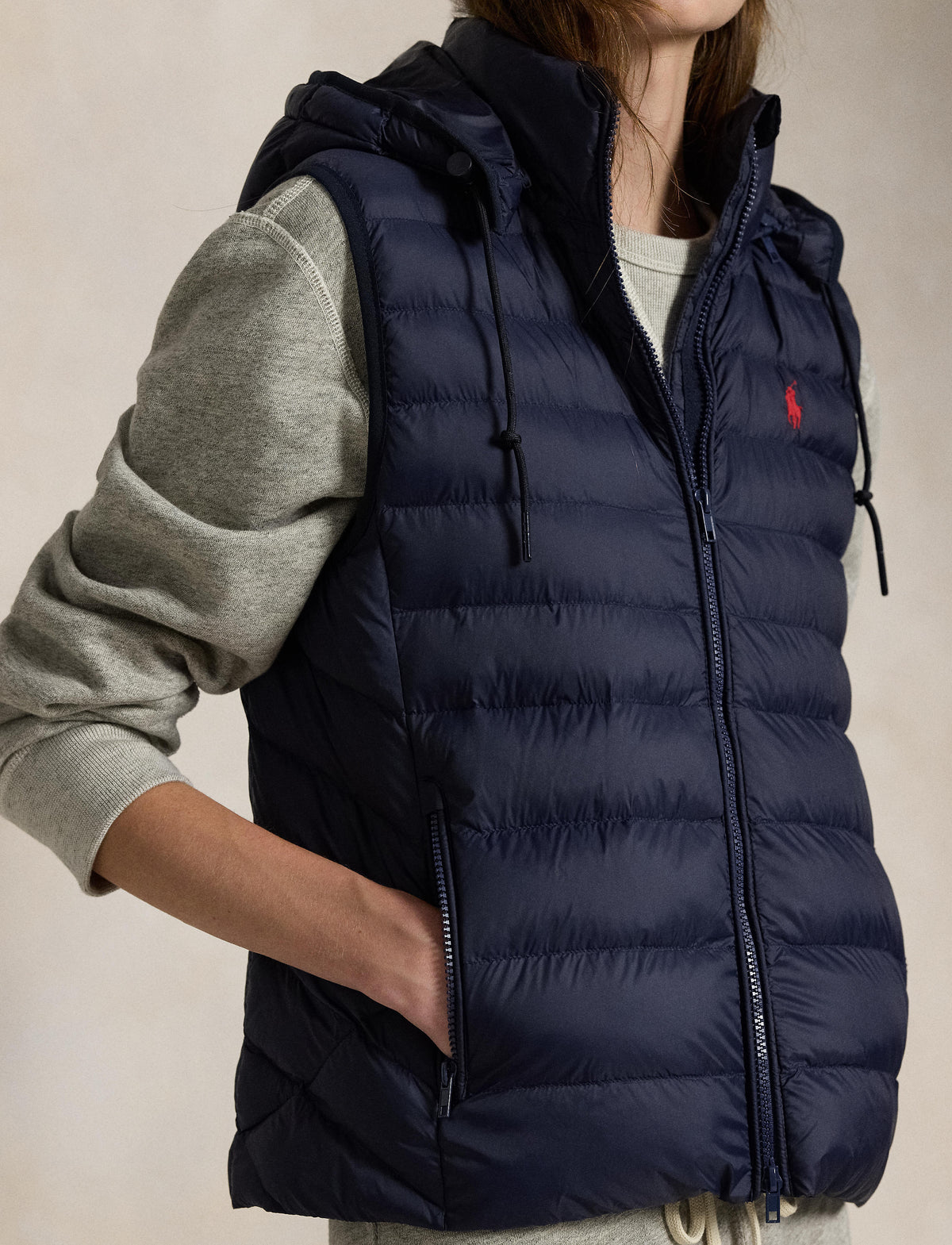 Polo Ralph Lauren - Water-Repellant Packable Puffer Vest - Navy