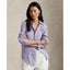 Polo Ralph Lauren - Classic Fit Linen Shirt - Stripe - Purple & White