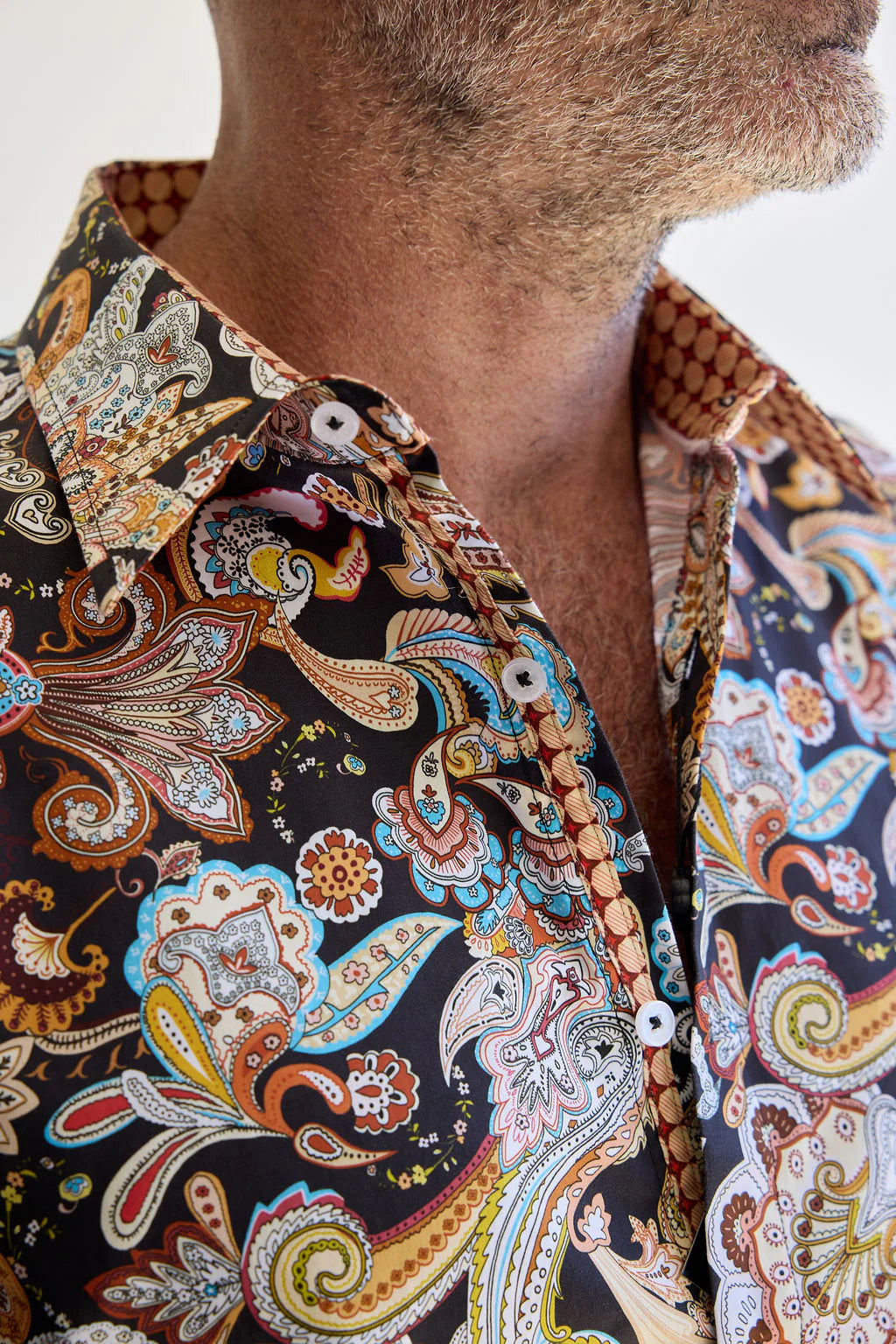 English Laundry - Bournemouth Paisley Shirt - Black