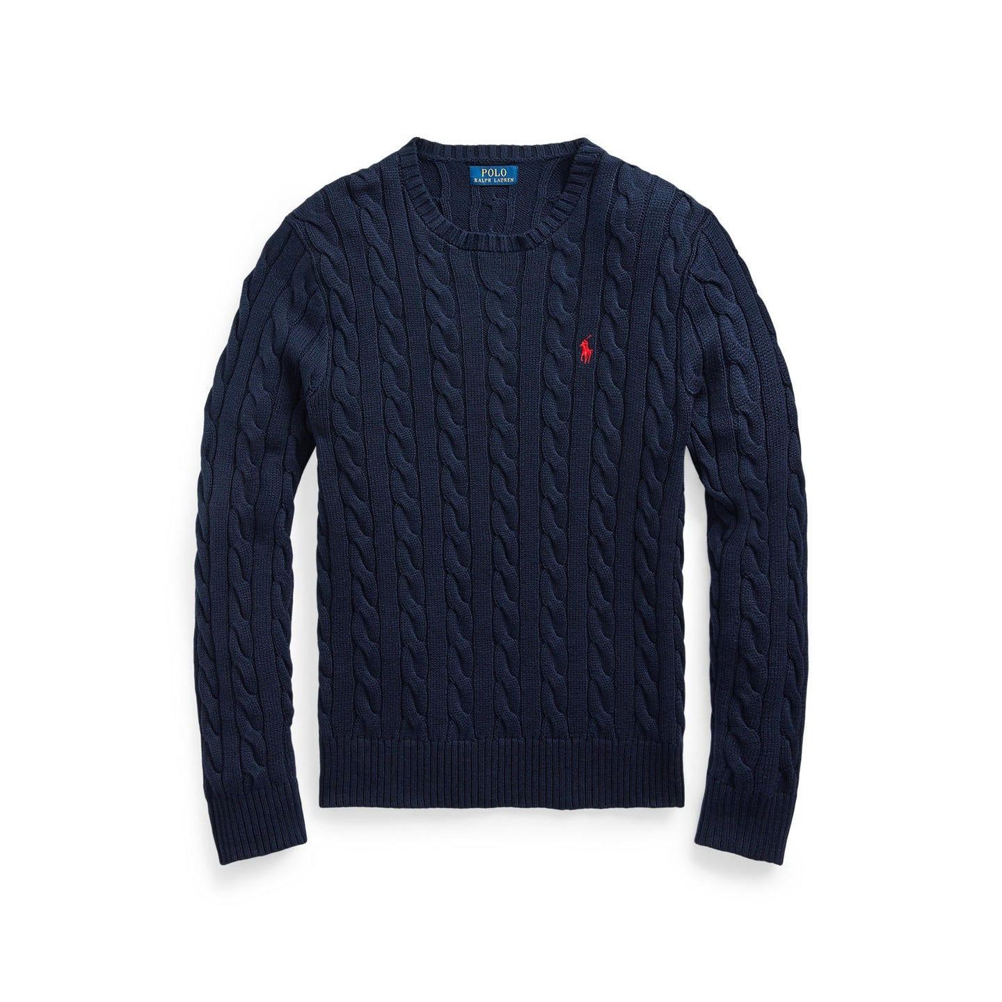 Polo Ralph Lauren - Cable Knit Cotton Sweater - Navy