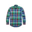 Polo Ralph Lauren - Oxford Shirt - Plaid - Bright Green, Blue, Red