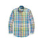 Polo Ralph Lauren - Oxford Shirt - Plaid - Yellow/Turquoise Multi