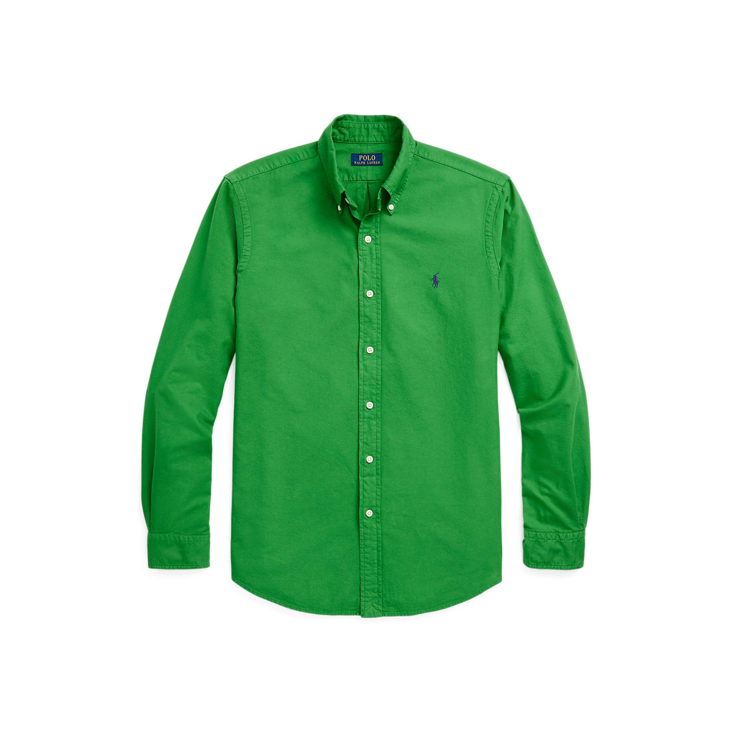 Polo Ralph Lauren Custom Fit Garment-Dyed Oxford Shirt - Green