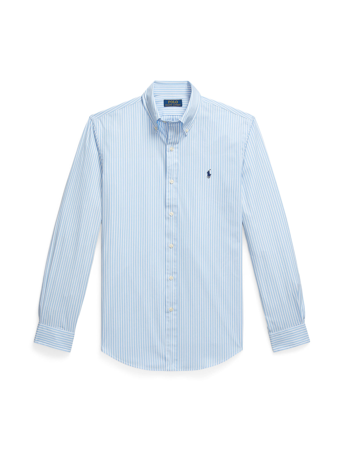 Polo Ralph Lauren - Poplin Stretch Shirt - Stripe - Blue & White