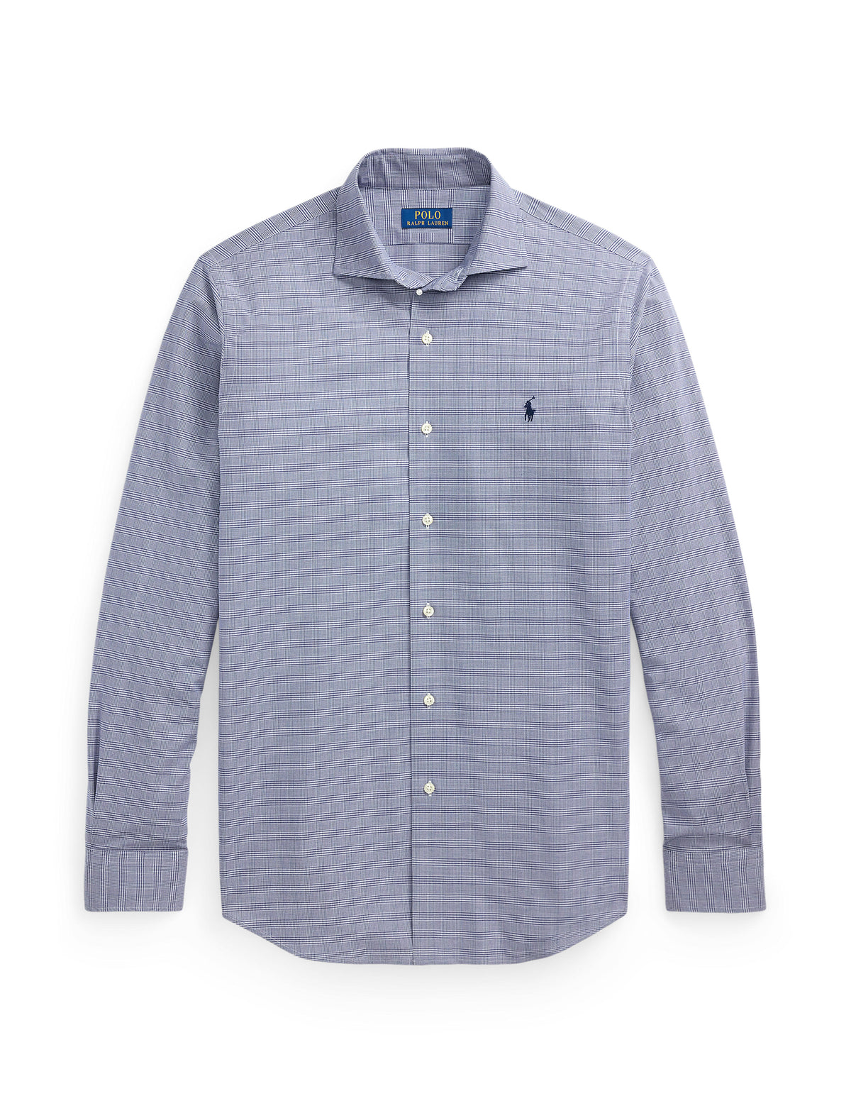 Polo Ralph Lauren - Poplin Stretch Business Shirt - Plaid - Blue & White