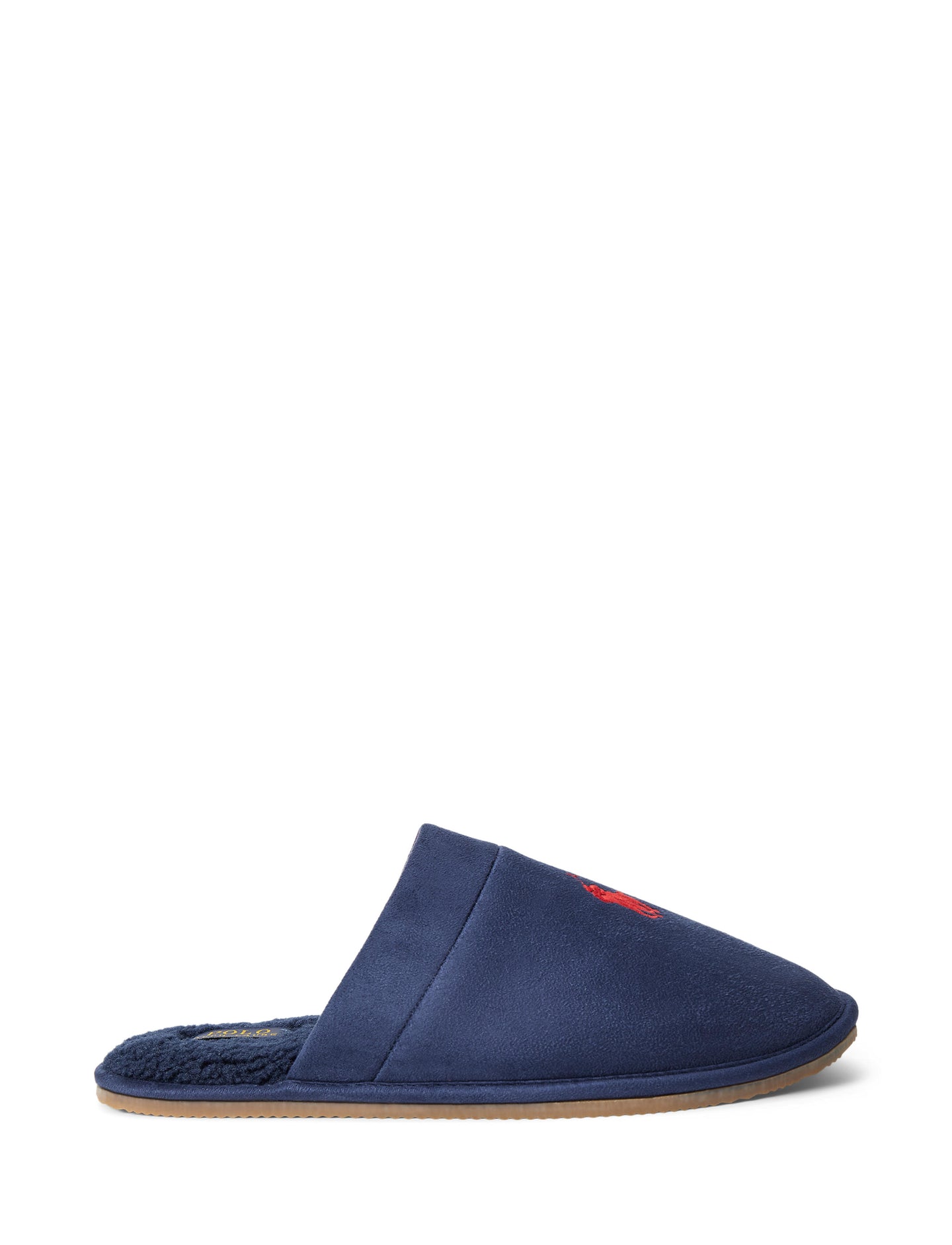 Polo Ralph Lauren - Klarence Microsuede Slipper - Navy/Red